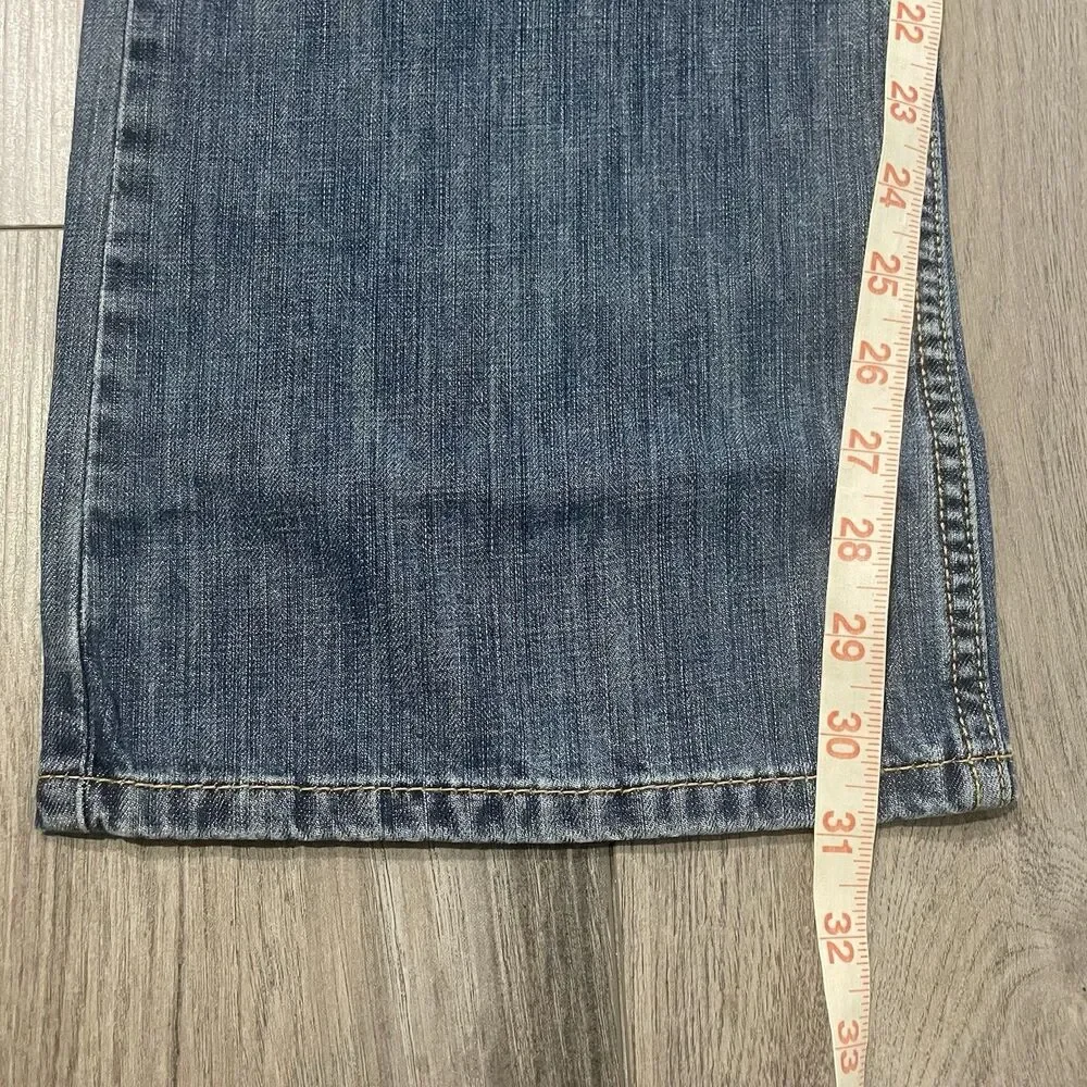 Levi's 527 Slim Fit Bootcut Jeans Men's 36x32 Blue Medium Wash Denim NEW